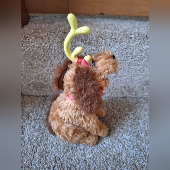 Vintage Max the Dog Grinch Christmas 2000 Universal Studios 8" Plush - Picture 2 of 6